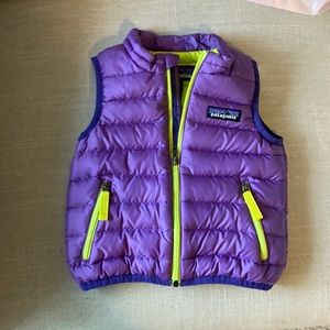 Baby girl Patagonia down vest